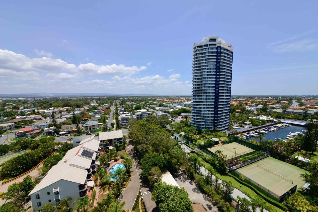 غولد كوست Broadwater Shores Waterfront Apartments المظهر الخارجي الصورة